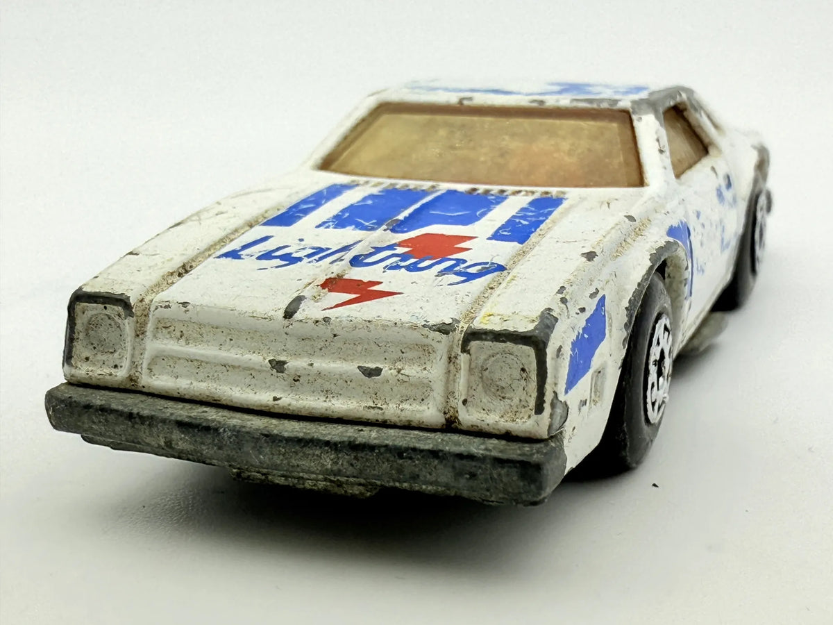 Chevy Pro Stocker Matchbox 1980 Biały 1:64 Made in England 2xMetal – zdjęcie 4
