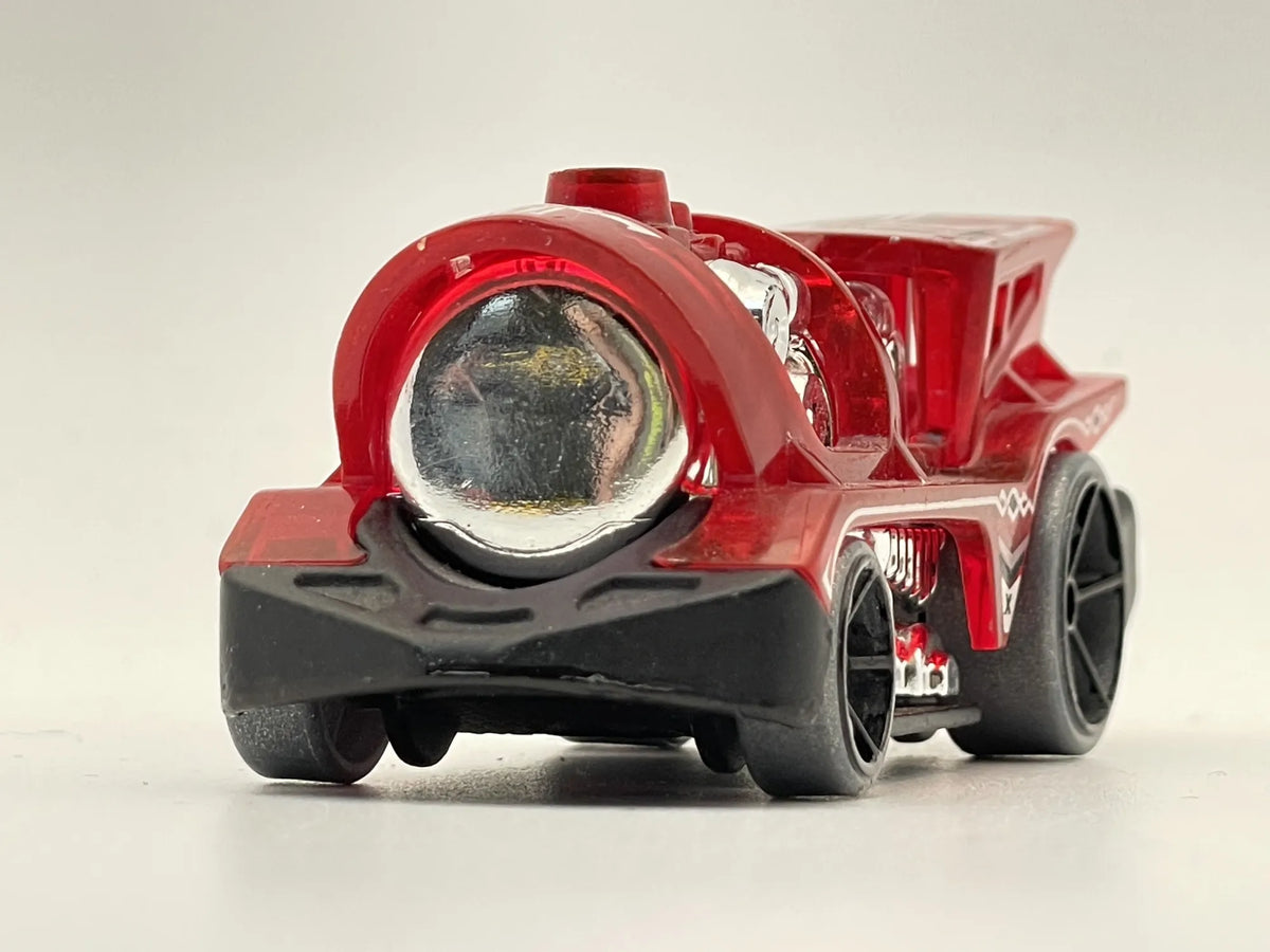 LOCO MOTORIN', Hot Wheels 2019, Resoraki, Die cast Ghb65, Czerwony, 1:64 – zdjęcie 4