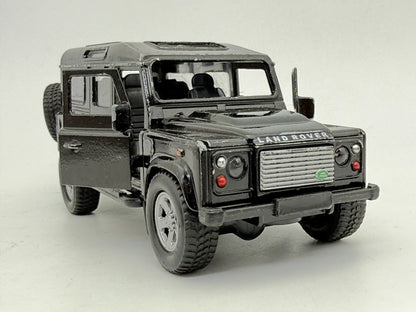 LAND ROVER DEFENDER, Unbranded Die cast, Czarny, 1:31, Resoraki – zdjęcie 4