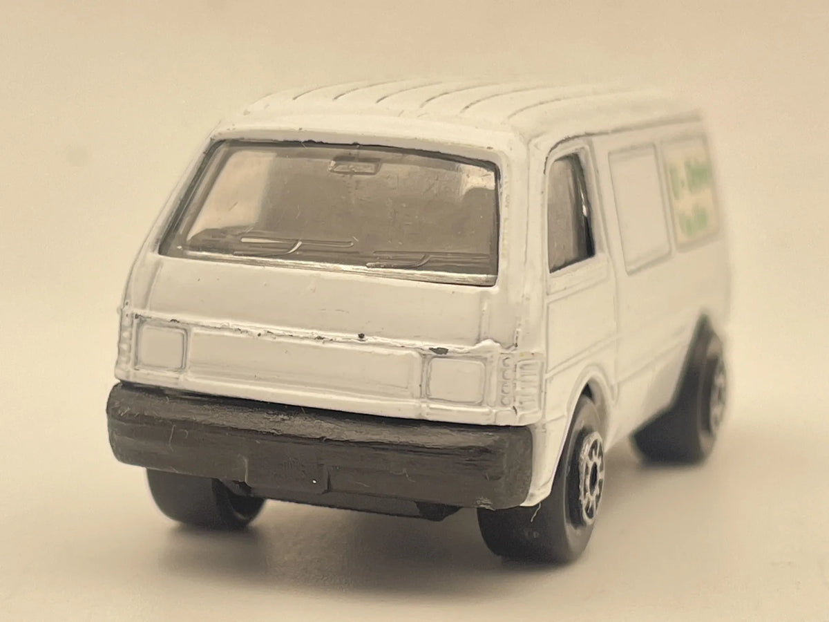 FORD ECONOVAN, Stare Maisto, U-Drive Van Hire, Vintage Die cast, Biały 1:64 – zdjęcie 4