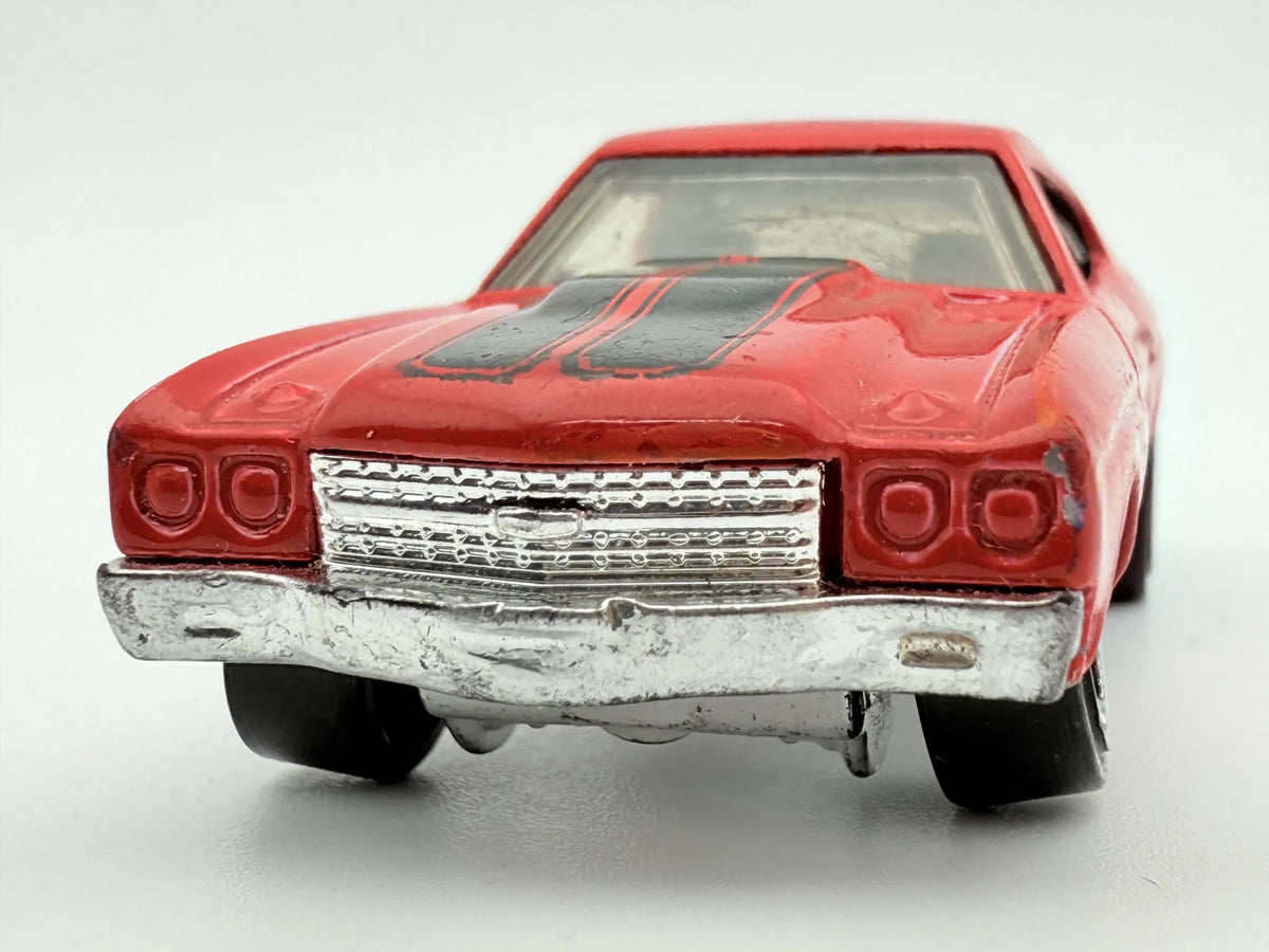 1970 CHEVELLE SS, Hot Wheels 1998, Die cast 1 NL, Czerwony, 1:64, Resoraki – zdjęcie 4