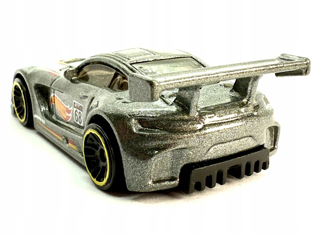 '16 MERCEDES-AMG GT3, Hot Wheels 2017, FJV46, Grafitowy, 1:64, Resoraki – zdjęcie 4