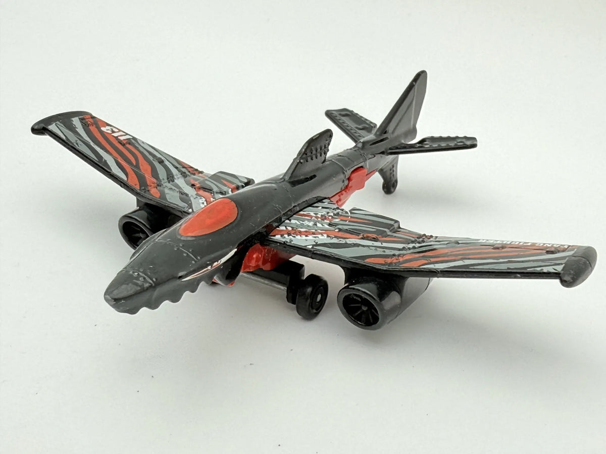 FANG FIGHTER Seria Sky Busters, Matchbox 2012, Die cast SE113, Czarny, 1:64 – zdjęcie 4