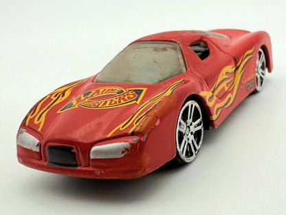 Concept Car Speedsters Top Racer, Die cast 9860, Resoraki, Czerwony, 1:64 – zdjęcie 4