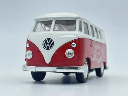 Volkswagen Microbus (1962), VW Greetings from Austria, Welly, Die cast 1:32 – zdjęcie 4