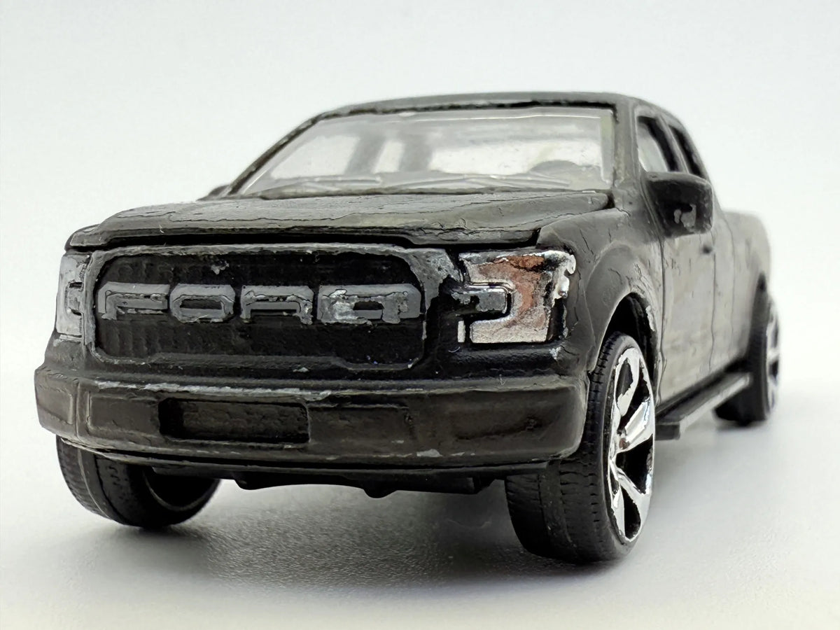 Ford F-150 Majorette Czarny 1:72 – zdjęcie 4