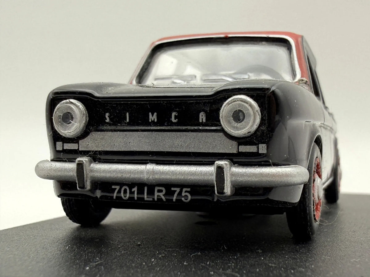 SIMCA 1000, TAXI PARIS 1962, AmerCom, Die cast, Czarny, 1:43, Resoraki – zdjęcie 4