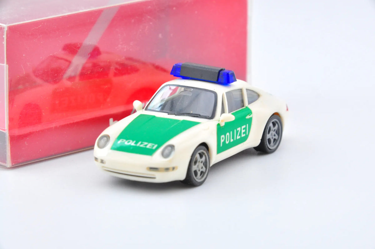 Porsche 911, Herpa, made in Germany, Police,Policja, die cast resoraki 1:87 – zdjęcie 4