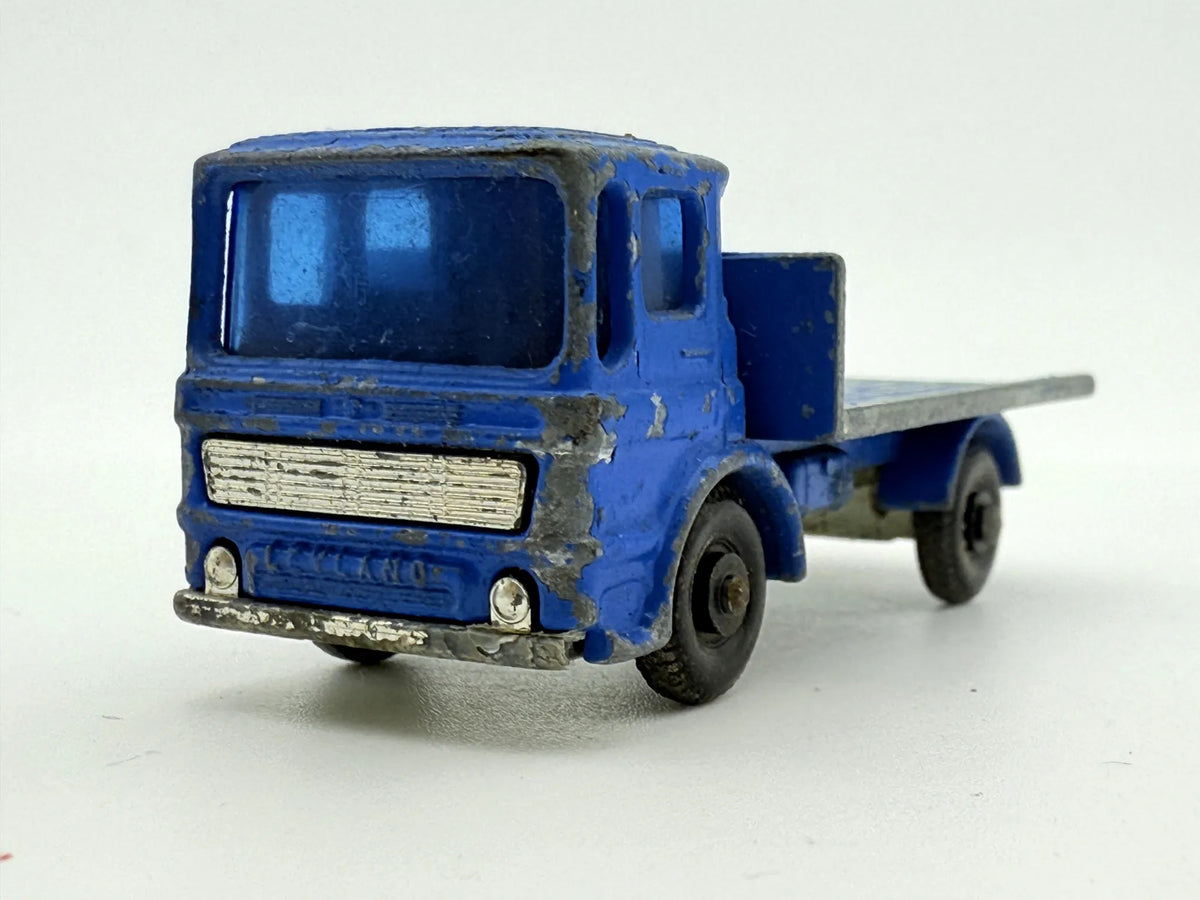 Site Hut Truck Matchbox Niebieski 1:87 Made in Anglia – zdjęcie 4