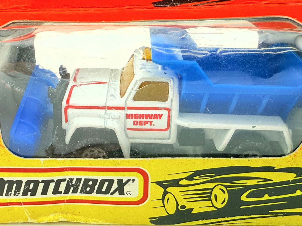 69 MAINTENANCE TRUCK, Matchbox, Resoraki, Die cast 11169.20, Biały, 1:64 – zdjęcie 4