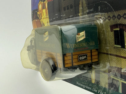 Goliath Hümmer 1:87 Ciężarówka Promocyjna Wernesgrüner Blister Zielony – zdjęcie 4