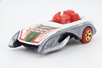 Rockin' Santa Sled Hot Wheels Biały 1:64 – zdjęcie 4
