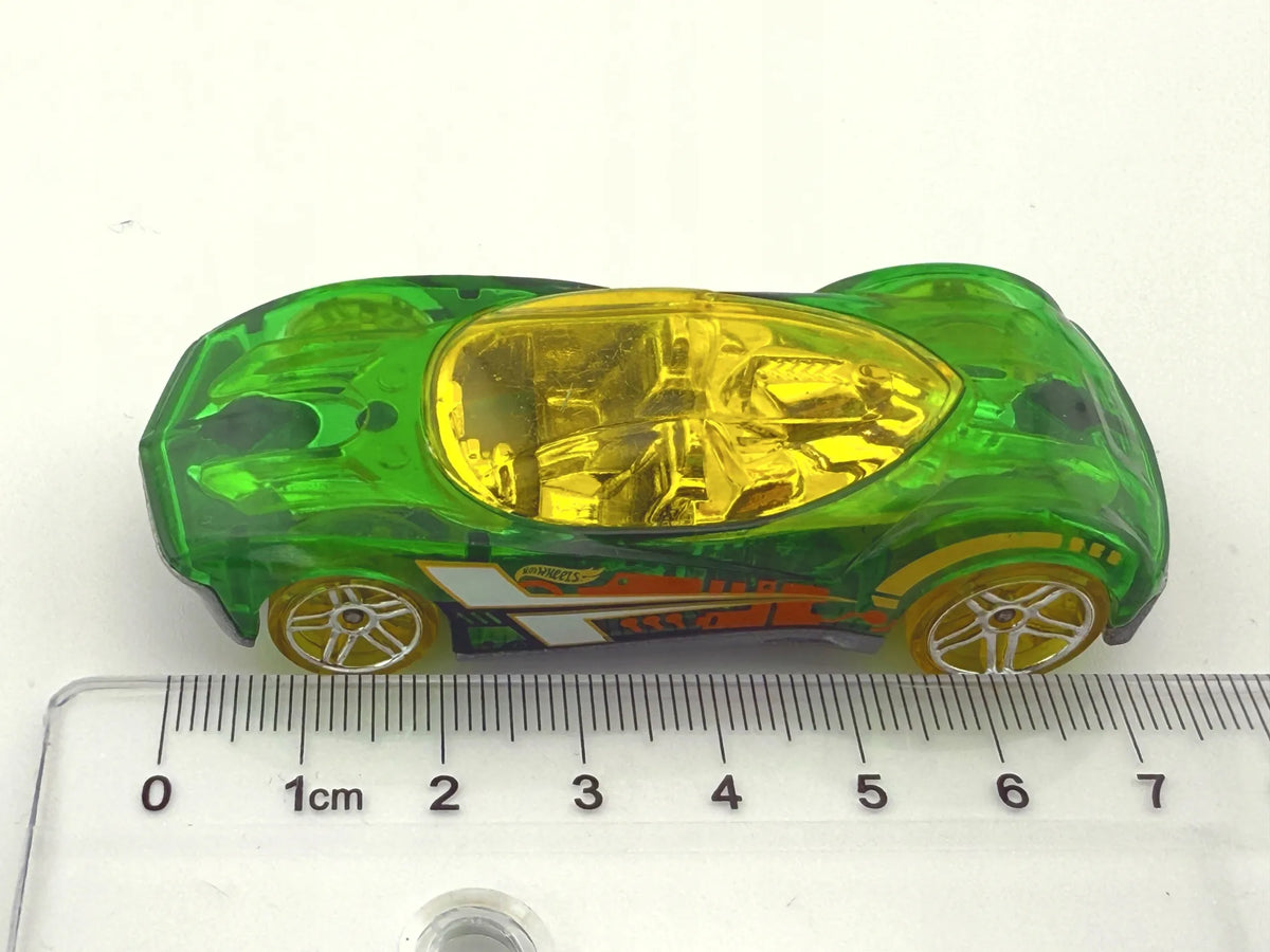 Clear Speeder Mainline Hot Wheels Zielony 1:64 – zdjęcie 4