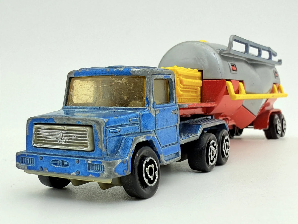 Magirus Majorette Niebieski, 1:100 Made in Francja – zdjęcie 4