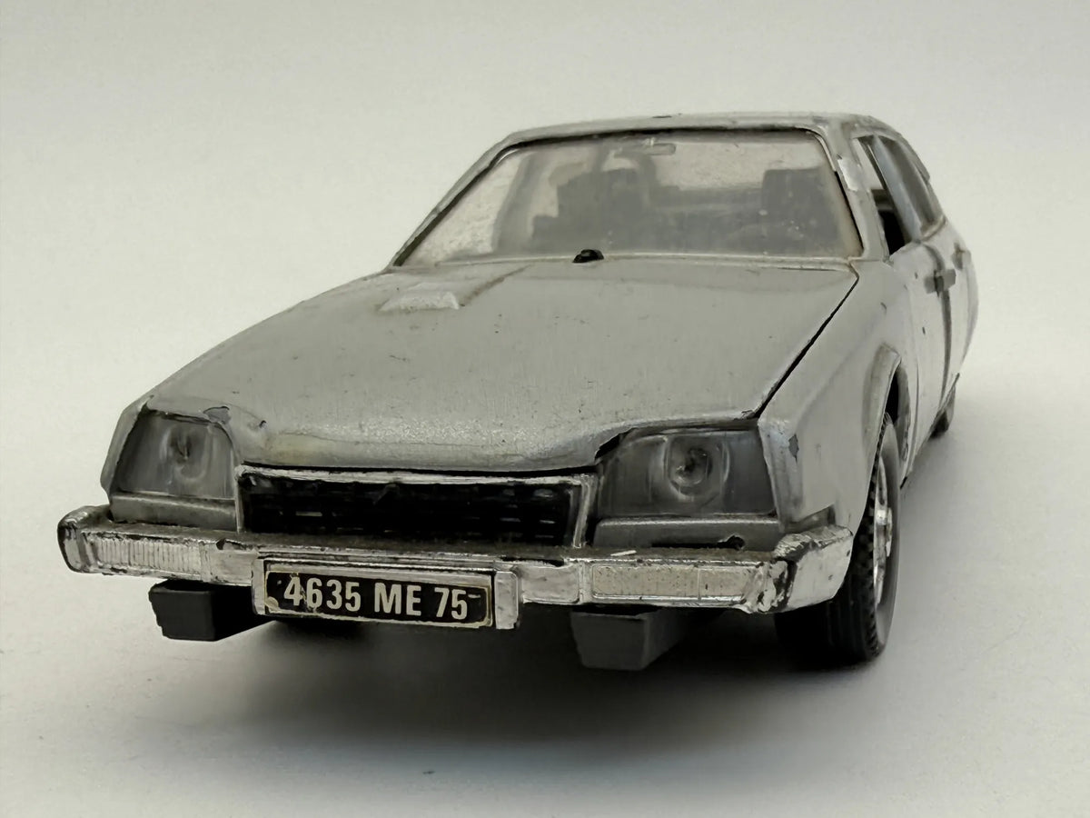 CITROËN CX 2200 Polistil 1976 Srebrny 1:22 Made in Italy – zdjęcie 4