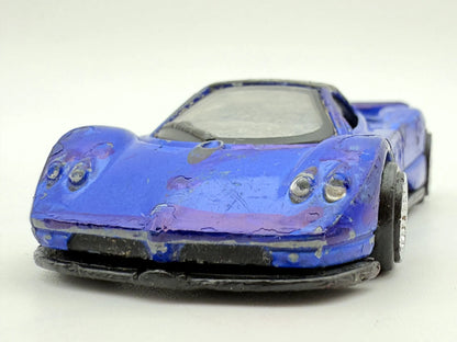 PAGANI ZONDA C12, MotorMax, Die cast 6081, Niebieski, 1:64, Resoraki – zdjęcie 4