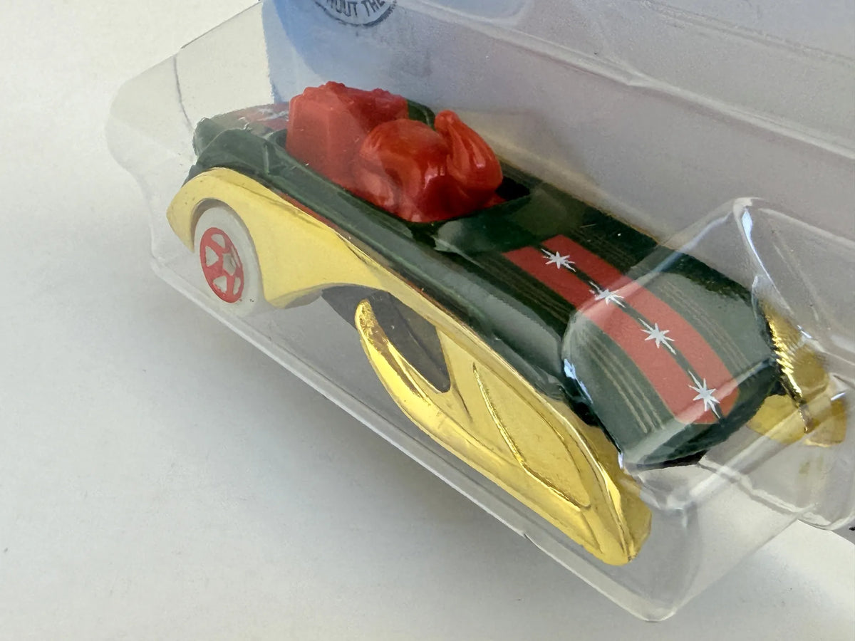 ROCKIN' SANTA SLED Experimentators Hot Wheels 2018 Złoty 1:64 – zdjęcie 4