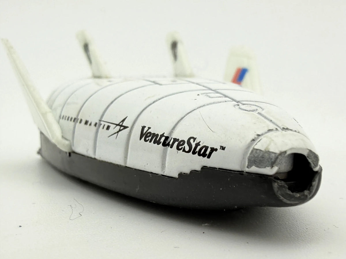 X-33 VENTURESTAR, Matchbox 1999, Die cast 1870BJ, Biały, 1:300, Resoraki – zdjęcie 4