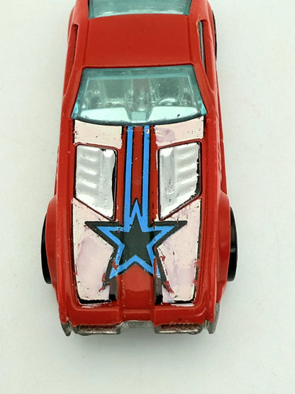 Ccm Country Club Muscle Hot Wheels Czerwony 1:64 – zdjęcie 4