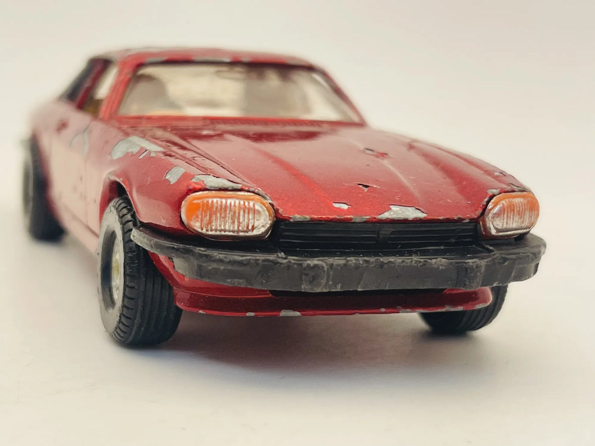 Jaguar XJS Corgi '70 Czerwony 1:38 Made in Gt Britain 2xMetal – zdjęcie 4