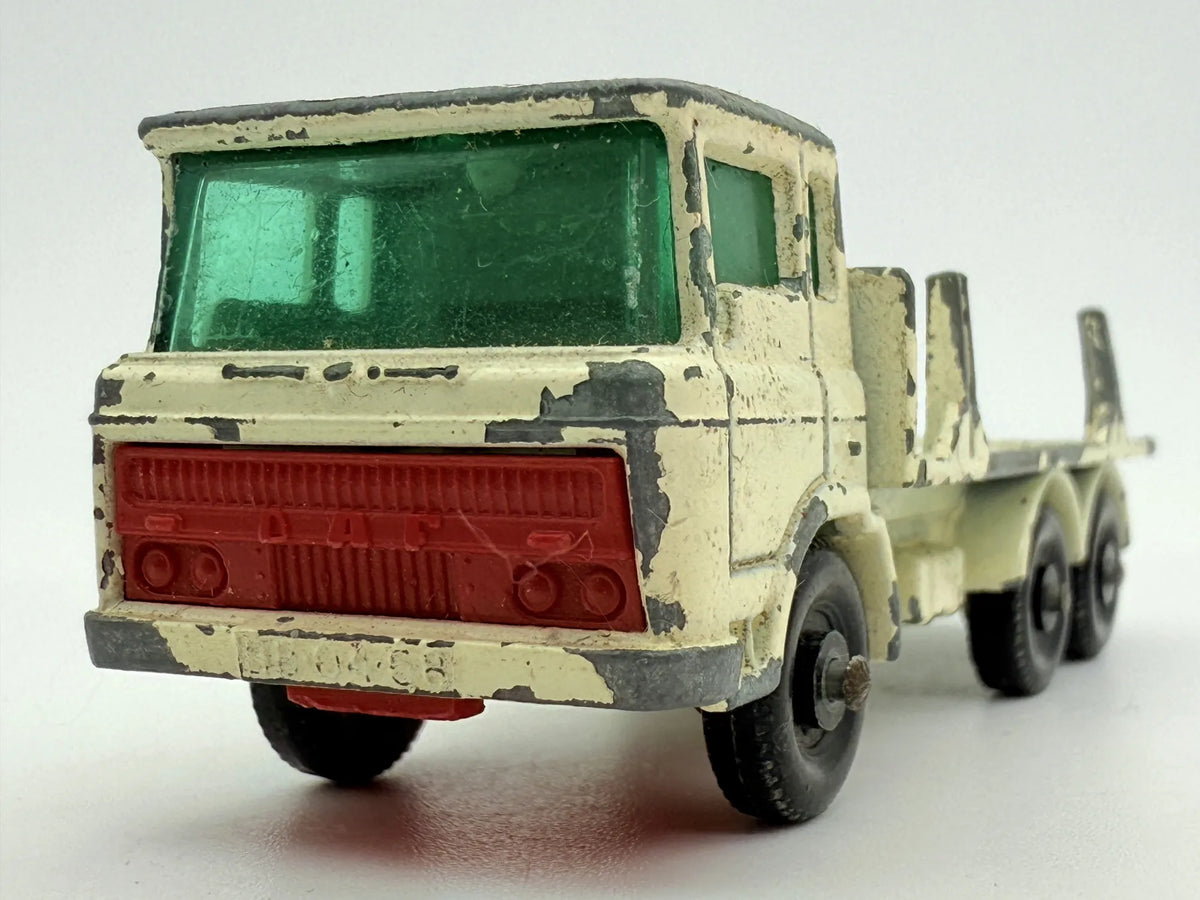 DAF Girder Truck, Matchbox, Made in England, Resoraki, Die cast, Biały 1:87 – zdjęcie 4