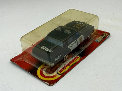 1970 CHEVROLET IMPALA POLICE Mainline Policja Majorette 1980 Czarny 1:64 – zdjęcie 4