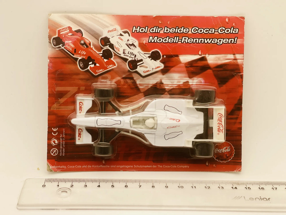 Bolid Wyścigowy High Speed 1:87 Ciężarówka Promocyjna Coca-Cola Blister – zdjęcie 4