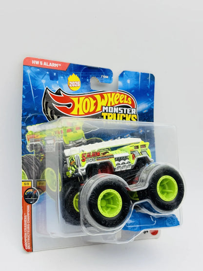 5 Alarm Hot Wheels 2026 1:64 Monster Truck Blister Zielony Straż pożarna – zdjęcie 4
