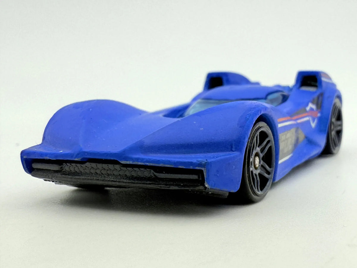 Scoopa Di Fuego, Hot Wheels 2009, Police Policja, die cast, niebieski, 1:64 – zdjęcie 4