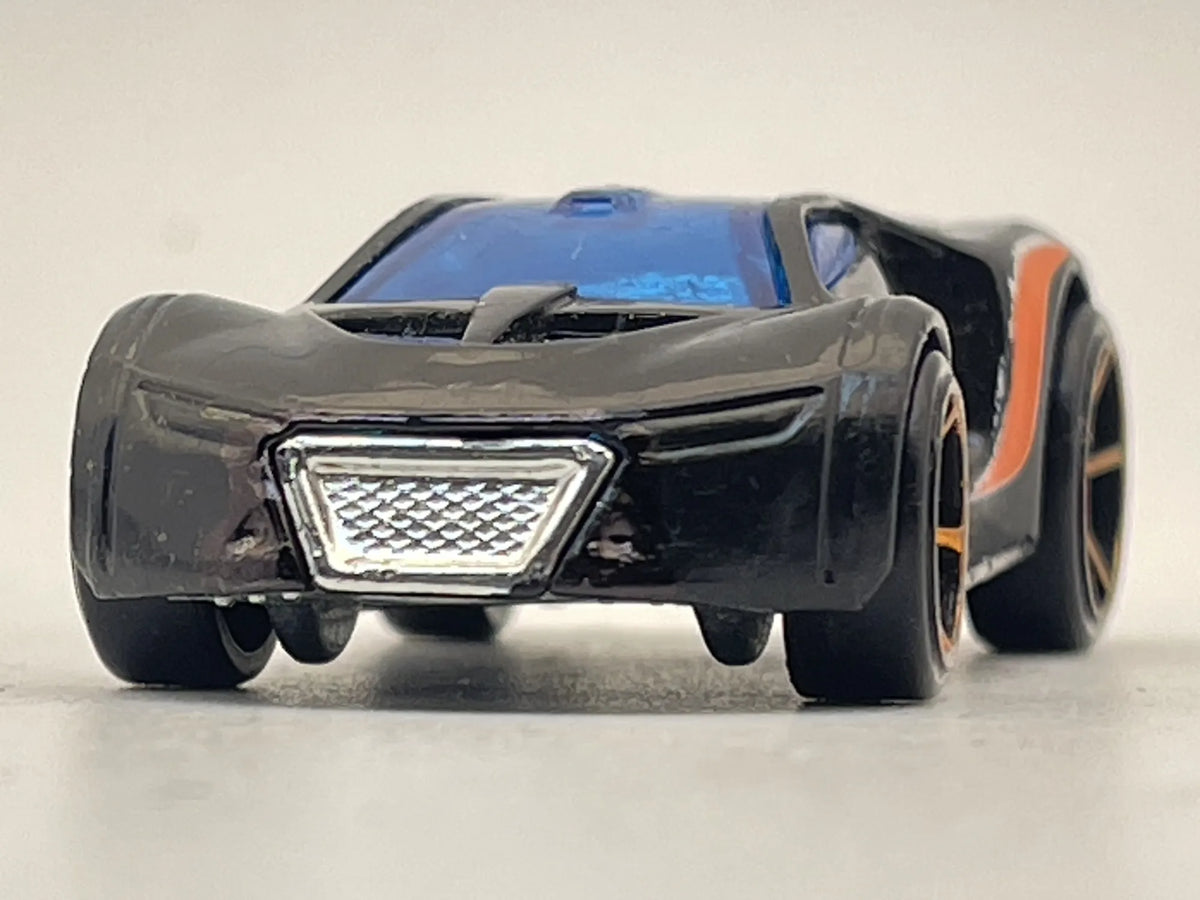 ULTRA RAGE, Hot Wheels 2007, Resoraki, Die cast E12, Czarny, 1:64 – zdjęcie 4