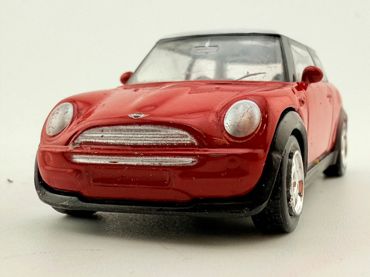 Mini Cooper Welly Czerwony 1:55 – zdjęcie 4
