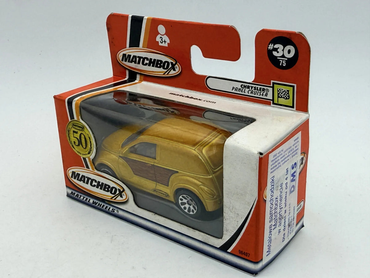 CHRYSLER PANEL CRUISER Cool Concepts Matchbox 2002 Złoty 1:64 – zdjęcie 4