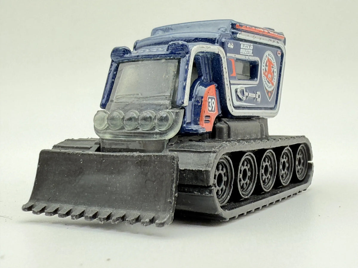MBX Explorers Blizzard Buster, Matchbox 2013, Die cast MB 934 Niebiesk 1:64 – zdjęcie 4