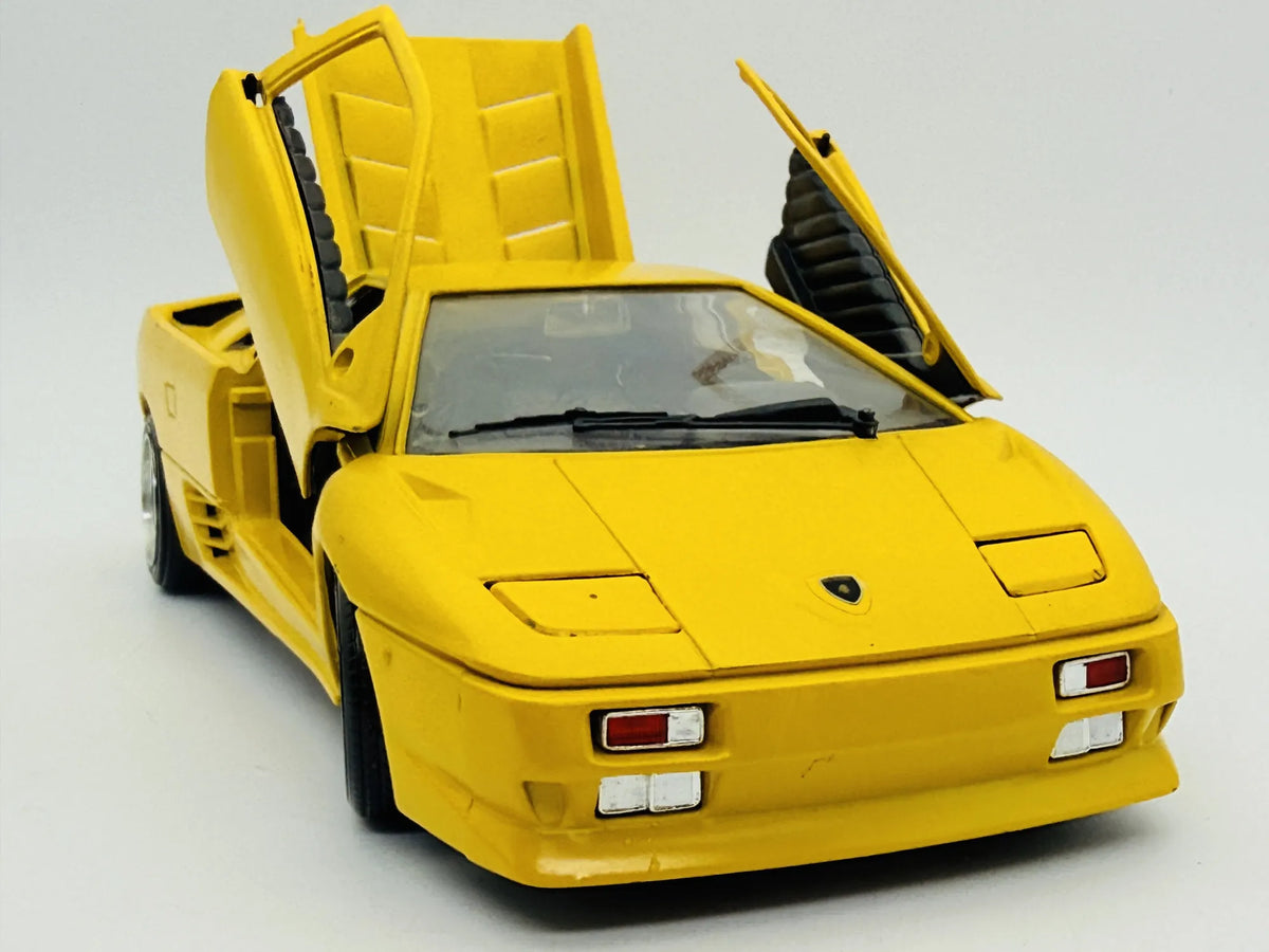 Lamborghini Diablo Polistil 1:18 Made in Italy Luzak Żółty – zdjęcie 4