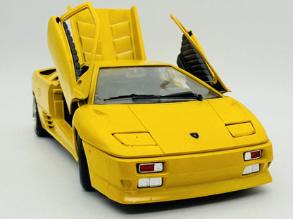 Lamborghini Diablo Polistil 1:18 Made in Italy Luzak Żółty – zdjęcie 4