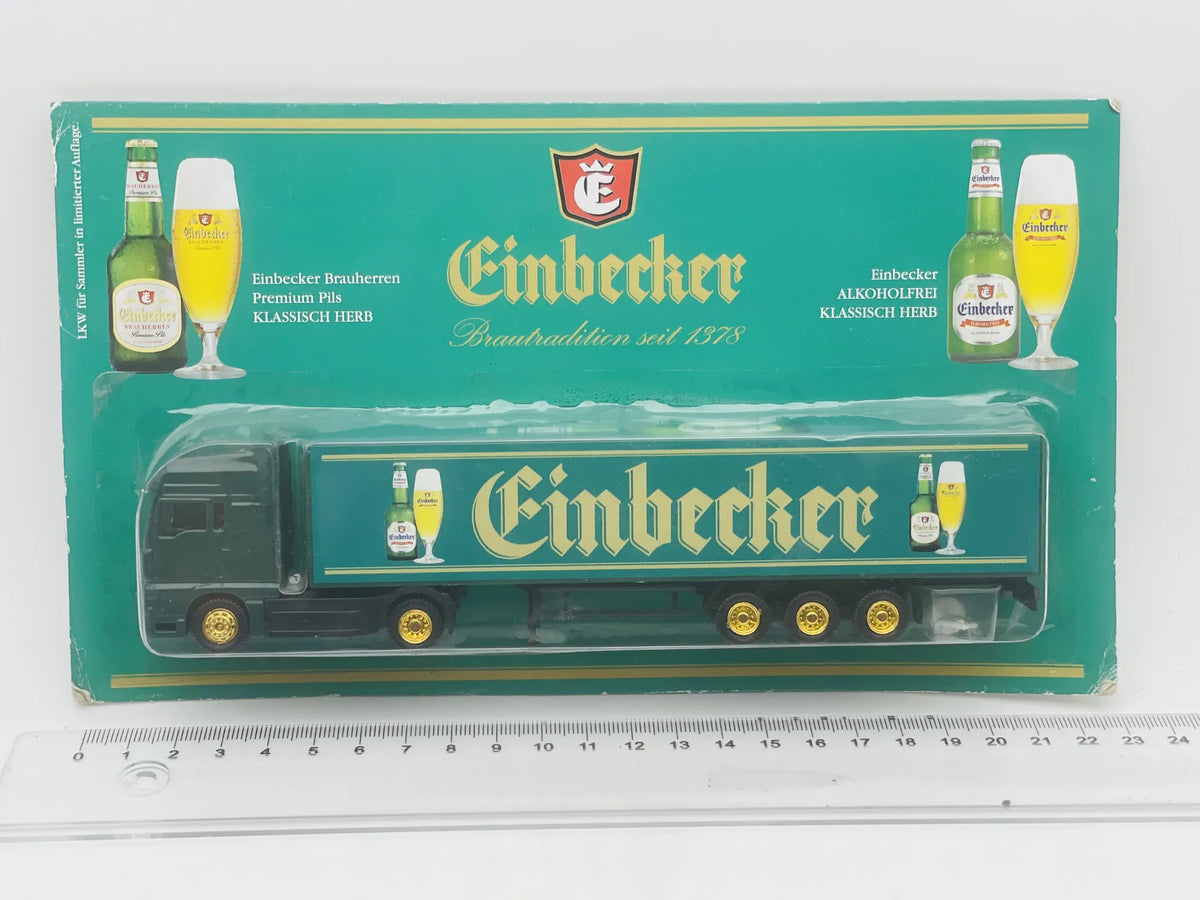 MAN Hümmer 1:87 Ciężarówka Promocyjna Einbecker Blister Zielony – zdjęcie 4