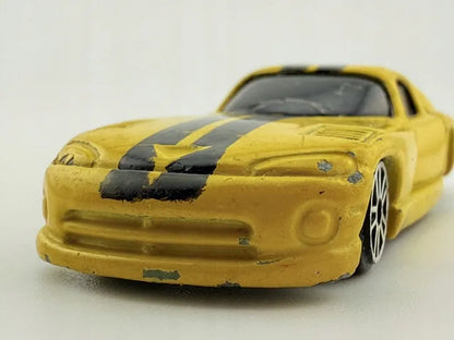 1998 Dodge Viper Gts Maisto 2013 Żółty 1:64 – zdjęcie 4