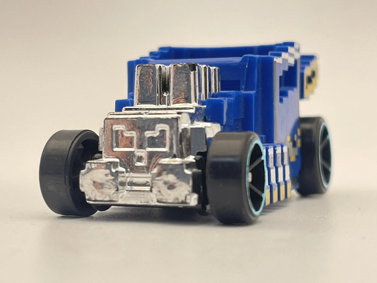 PIXEL SHAKER, Hot Wheels 2019, Die cast GHB76, Niebieski, 1:64, Resoraki – zdjęcie 4