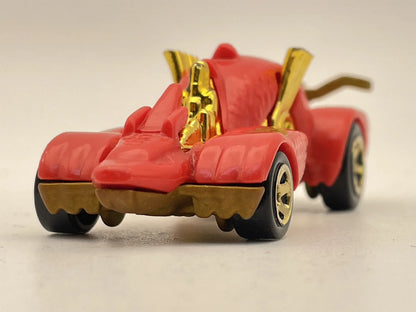 Knight Draggin', Hot Wheels 2013, Die cast BDC86, Czerwony, 1:64, Resoraki – zdjęcie 4