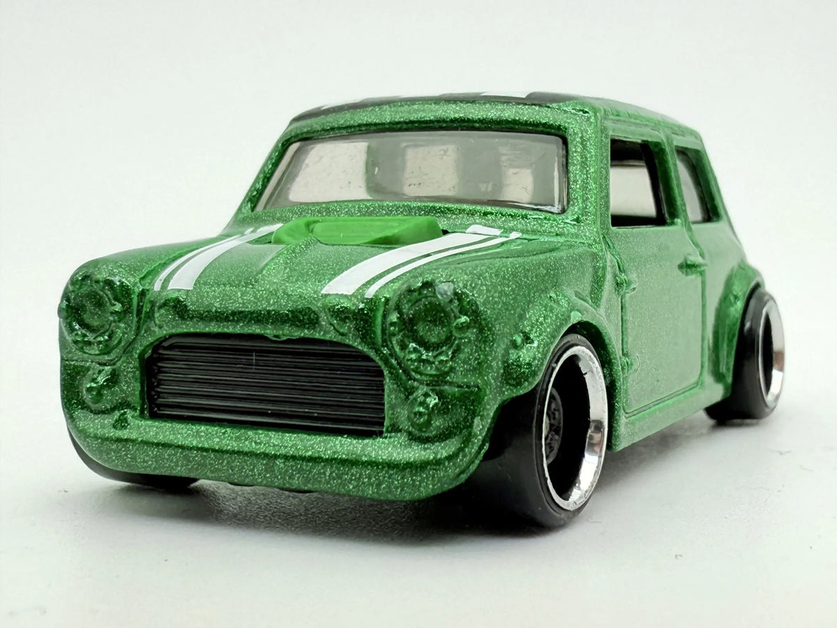 Morris Mini Hot Wheels Zielony 1:64 – zdjęcie 4