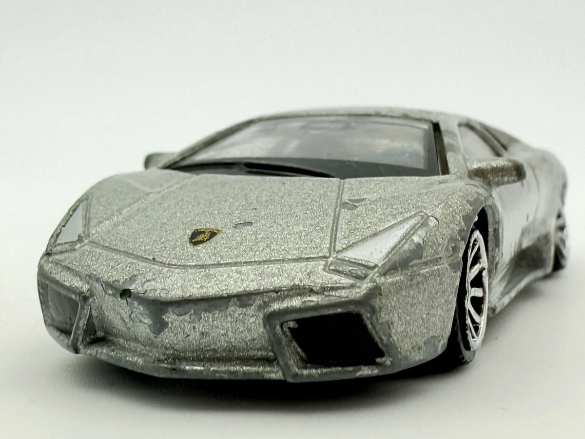 Lamborghini Reventon Majorette Srebrny 1:64 – zdjęcie 4