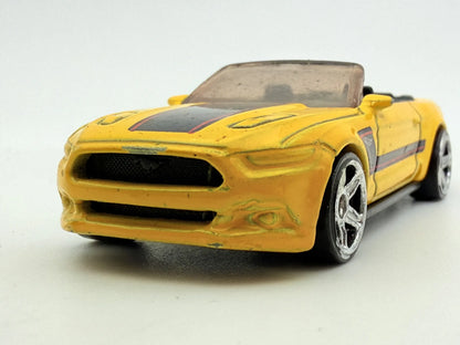 2015 Ford Mustang Gt Convertible, Hot Wheels, die cast resoraki, 1:64 – zdjęcie 4