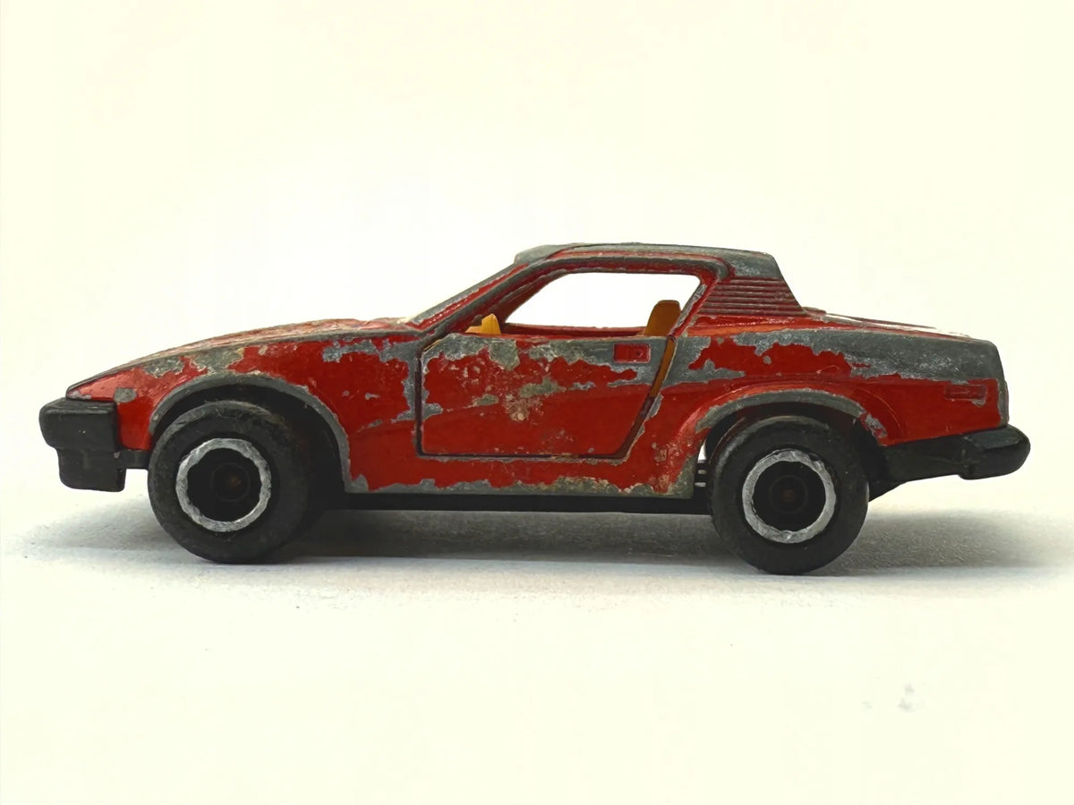 Triumph Tr7 Majorette Czerwony 1:58 Made in France – zdjęcie 4