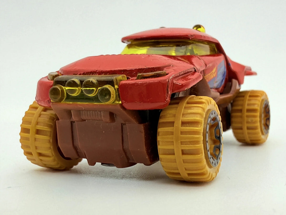 Terrain Storm, Hot Wheels 2015, Die cast DHP20, Resoraki, Czerwony, 1:64 – zdjęcie 4
