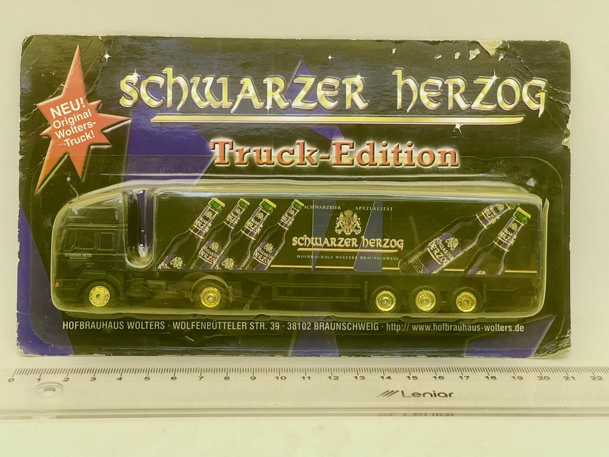 MAN F2000 Eurosun 1:87 Ciężarówka Promocyjna Schwarzer Herzog Truck-Edition – zdjęcie 4