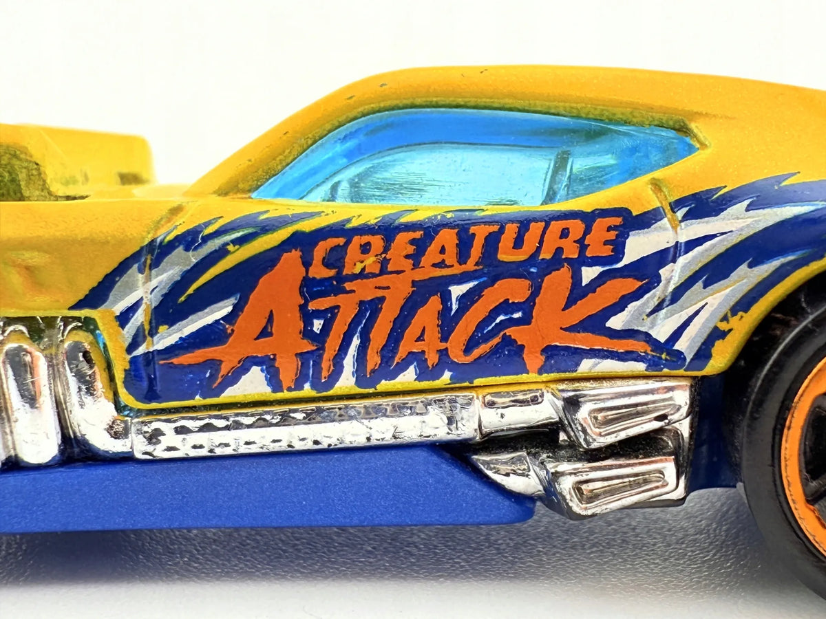 Twinduction Hot Wheels 2010 Żółty 1:64 – zdjęcie 4