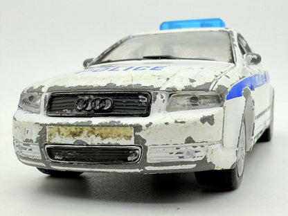 Audi A4 3.0, POLICJA, Welly, resoraki, die cast 1:43 – zdjęcie 4