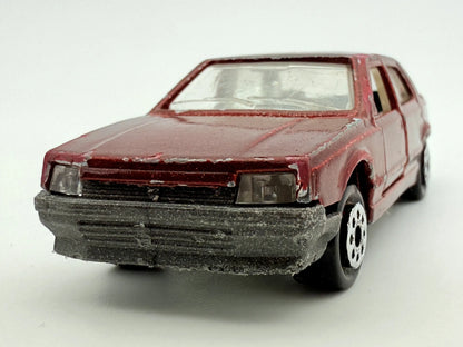 Renault 25 Majorette Czerwony 1:64 Made in Francja – zdjęcie 4