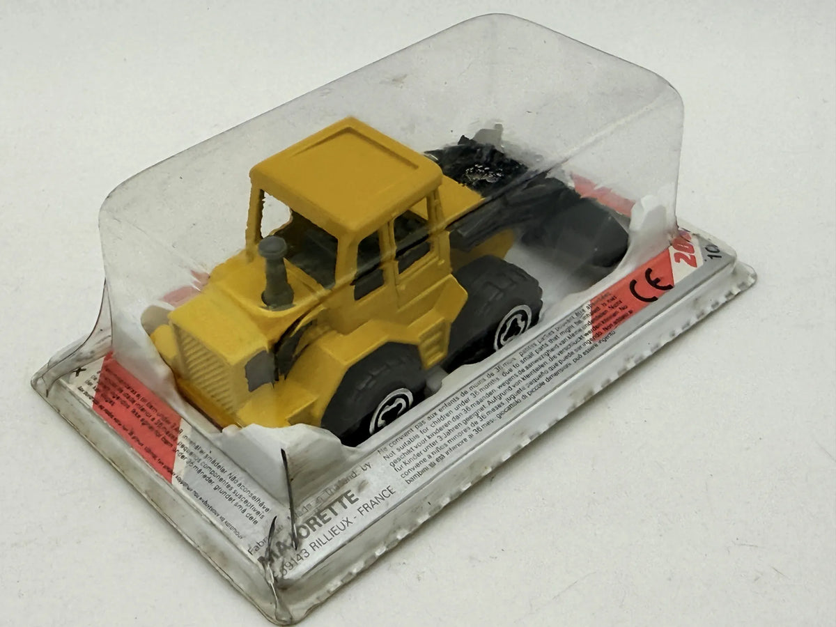 Ładowarka FRONT END LOADER Majorette '90 Żółty 1:87 – zdjęcie 4