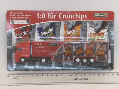 Mercedes-Benz Actros Gabotex Gmbh 1:87 Crunchips Blister Czerwony – zdjęcie 4